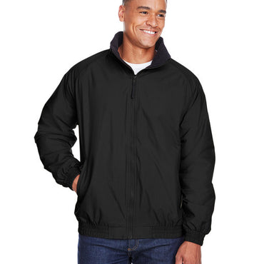 M740 Harriton Adult Fleece-Lined Nylon Jacket