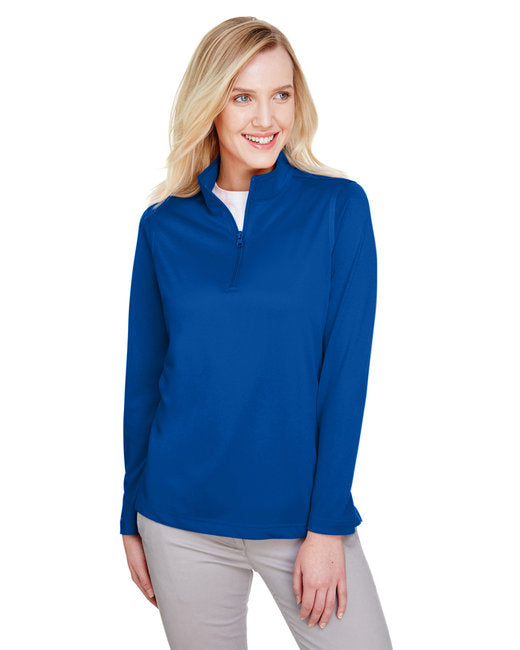 M748W Harriton Ladies' Advantage Snag Protection Plus Quarter-Zip