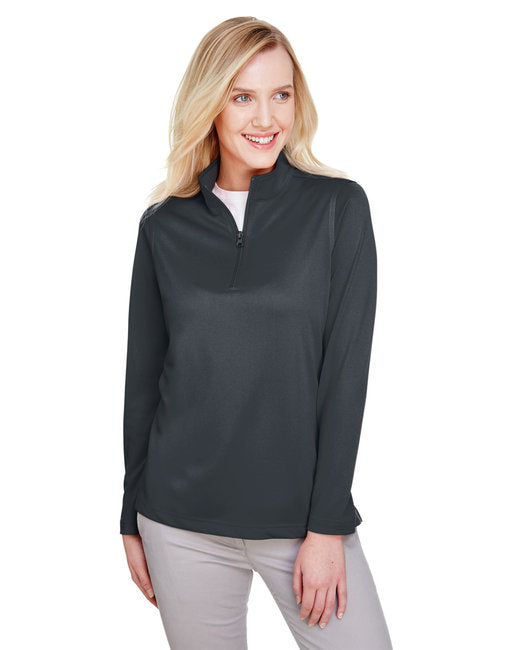 M748W Harriton Ladies' Advantage Snag Protection Plus Quarter-Zip