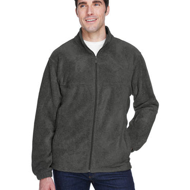 M990T Harriton Men's Tall 8 oz. Full-Zip Fleece