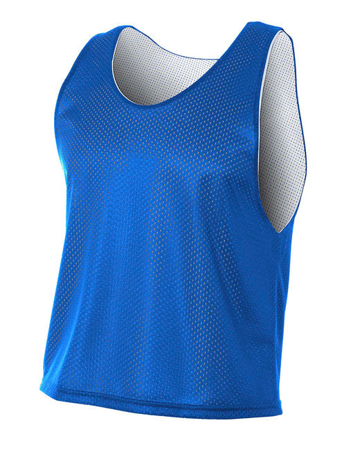 N2274 A4 Men's Cropped Lacrosse Reversible Practice Jersey