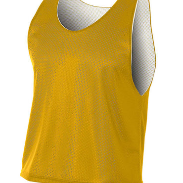 N2274 A4 Men's Cropped Lacrosse Reversible Practice Jersey