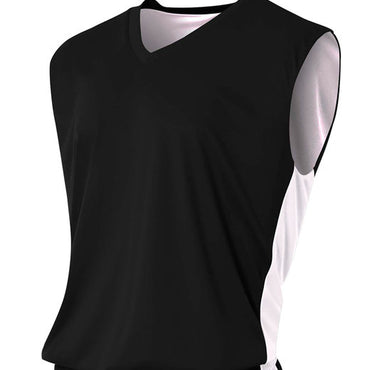 N2320 A4 Adult Reversible Moisture Management Muscle Shirt