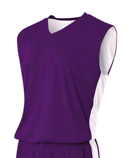 NW2320 A4 Ladies' Reversible Moisture Management Muscle Shirt