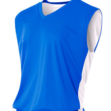 N2320 A4 Adult Reversible Moisture Management Muscle Shirt