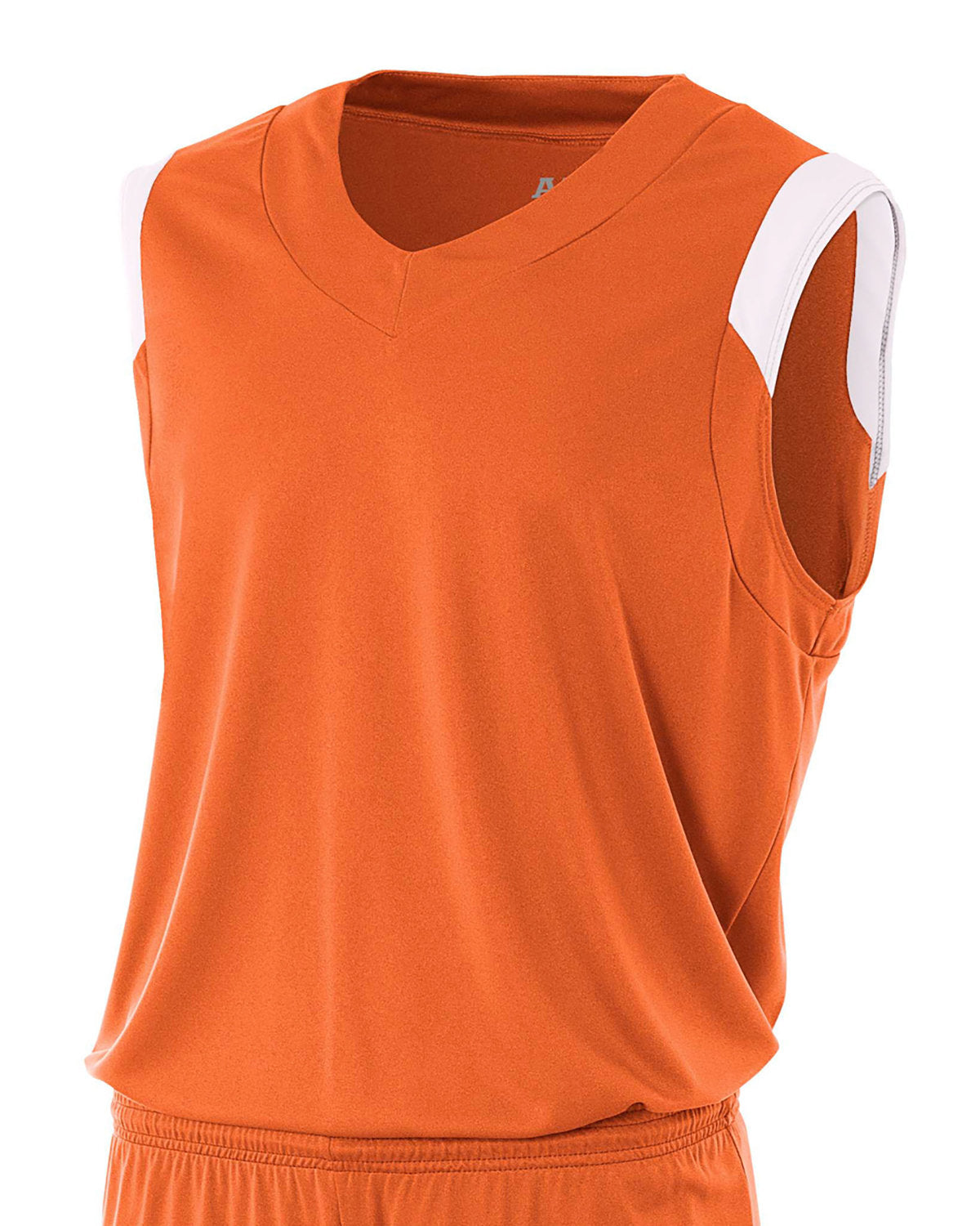 NB2340 A4 Youth Moisture Management V Neck Muscle Shirt