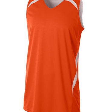 N2372 A4 Adult Performance Double/Double Reversible Basketball Jersey