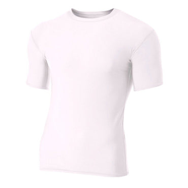 N3130 A4 Adult Polyester Spandex Short Sleeve Compression T-Shirt