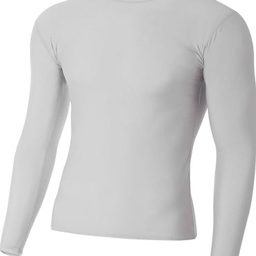 N3133 A4 Adult Polyester Spandex Long Sleeve Compression T-Shirt