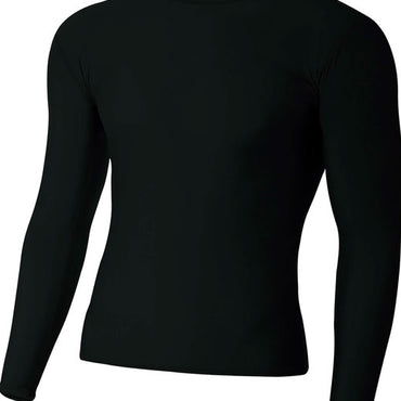 N3133 A4 Adult Polyester Spandex Long Sleeve Compression T-Shirt