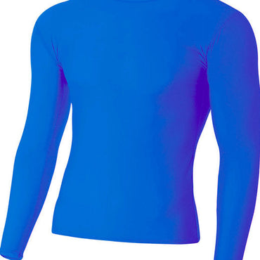 NB3133 A4 Youth Long Sleeve Compression Crewneck T-Shirt