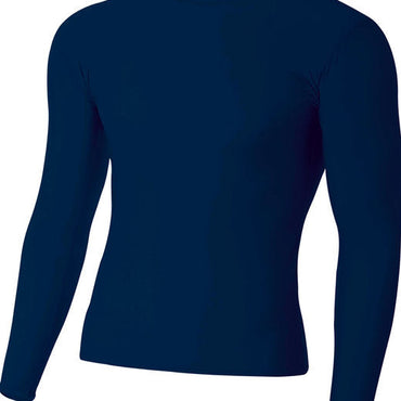 NB3133 A4 Youth Long Sleeve Compression Crewneck T-Shirt