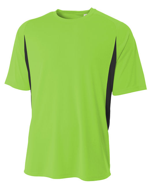 N3181 A4 Men's Cooling Performance Color Blocked T-Shirt