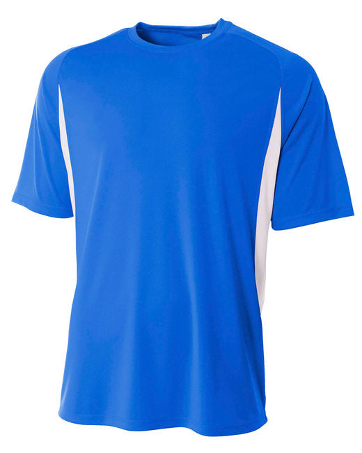 N3181 A4 Men's Cooling Performance Color Blocked T-Shirt