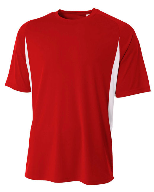 N3181 A4 Men's Cooling Performance Color Blocked T-Shirt