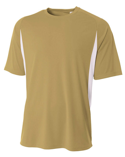 N3181 A4 Men's Cooling Performance Color Blocked T-Shirt