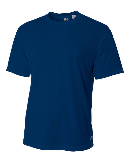 N3252 A4 Men's Birds-Eye Mesh T-Shirt