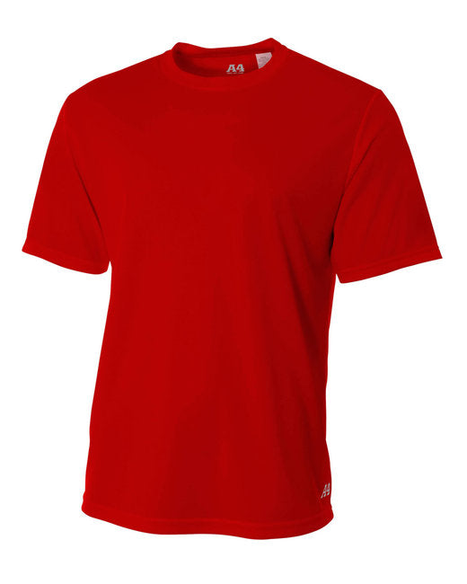N3252 A4 Men's Birds-Eye Mesh T-Shirt