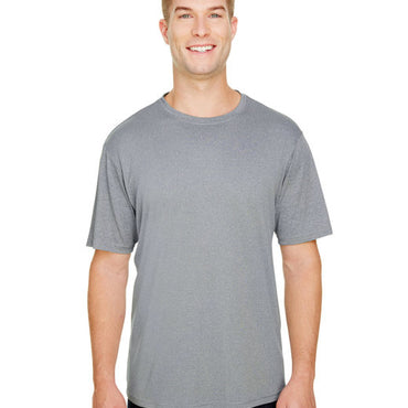 N3381 A4 Adult Topflight Heather Performance T-Shirt