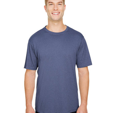 N3381 A4 Adult Topflight Heather Performance T-Shirt