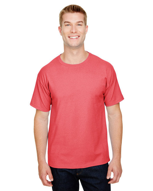 N3381 A4 Adult Topflight Heather Performance T-Shirt