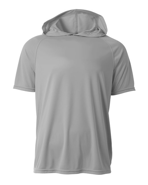 N3408 A4 Men's Cooling Performance Hooded T-shirt