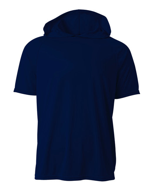 N3408 A4 Men's Cooling Performance Hooded T-shirt