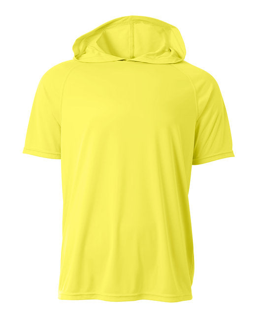 N3408 A4 Men's Cooling Performance Hooded T-shirt