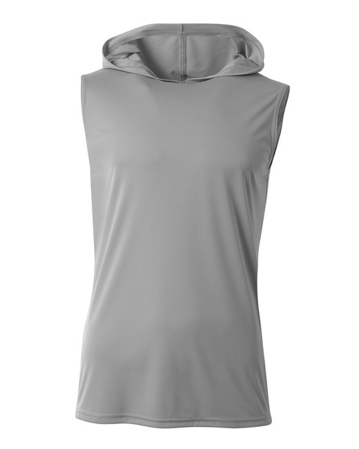 N3410 A4 Men's Cooling Performance Sleeveless Hooded T-shirt