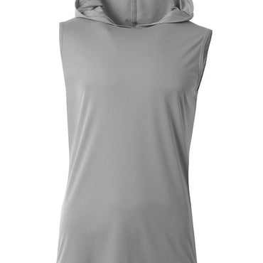 NB3410 A4 Youth Sleeveless Hooded T-Shirt