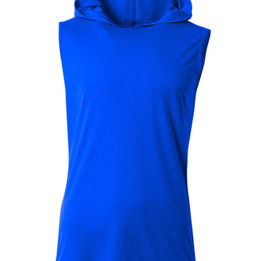 NB3410 A4 Youth Sleeveless Hooded T-Shirt