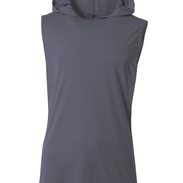 NB3410 A4 Youth Sleeveless Hooded T-Shirt