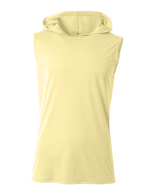 N3410 A4 Men's Cooling Performance Sleeveless Hooded T-shirt