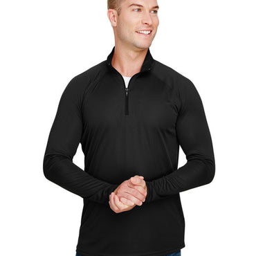 N4268 A4 Adult Daily Polyester 1/4 Zip