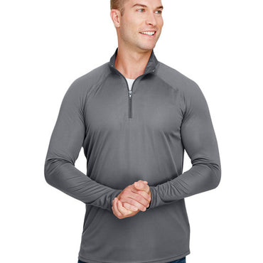 N4268 A4 Adult Daily Polyester 1/4 Zip