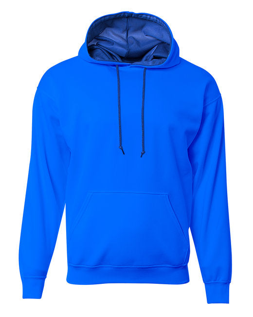 N4279 A4 Men's Sprint Tech Fleece Hooded Sweatshirt