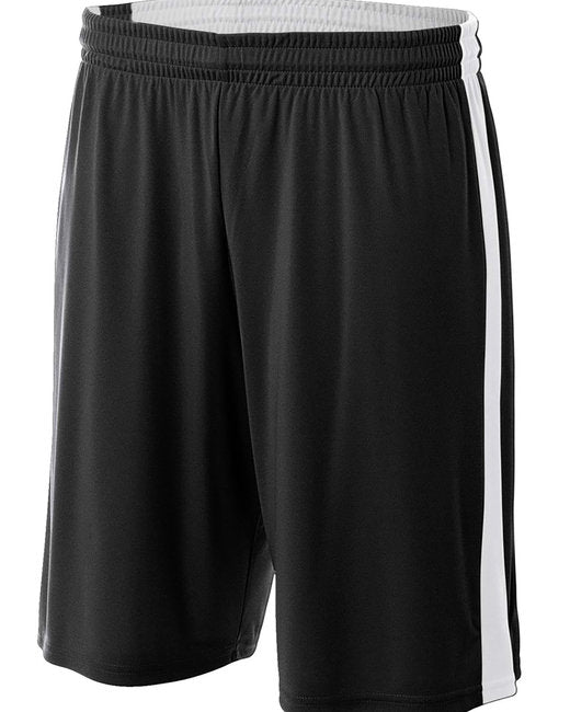 N5284 A4 Adult Reversible Moisture Management Shorts