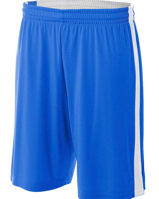 NB5284 A4 Youth Reversible Moisture Management Shorts