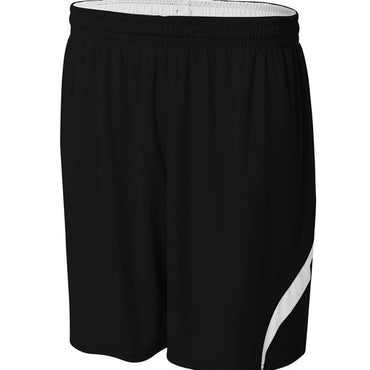 N5364 A4 Adult Performance Doubl/Double Reversible Basketball Short