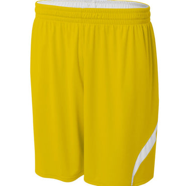 N5364 A4 Adult Performance Doubl/Double Reversible Basketball Short