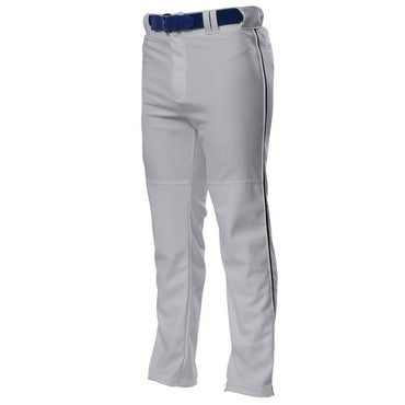 N6162 A4 Pro Style Open Bottom Baggy Cut Baseball Pants