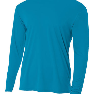 NB3165 A4 Youth Long Sleeve Cooling Performance Crew Shirt