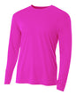 NB3165 A4 Youth Long Sleeve Cooling Performance Crew Shirt