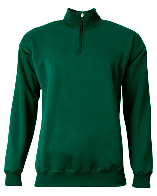 N4282 A4 Adult Sprint Fleece Quarter-Zip