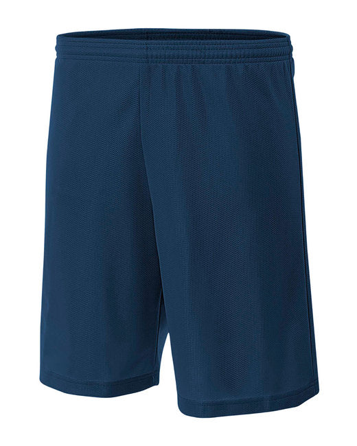 N5184 A4 Men's 7" Inseam Lined Micro Mesh Shorts