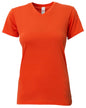NW3013 A4 Ladies' Softek V-Neck T-Shirt