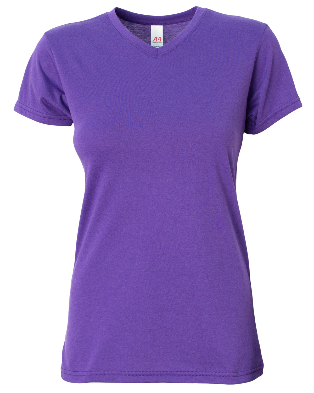 NW3013 A4 Ladies' Softek V-Neck T-Shirt