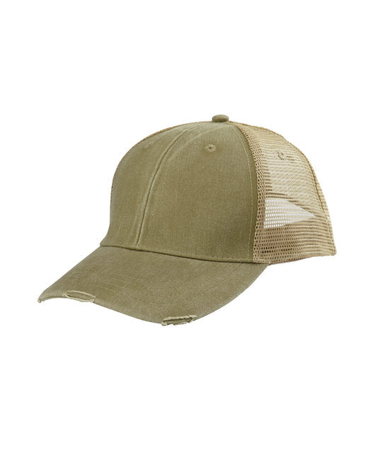 OL102 Adams Distressed Ollie Cap