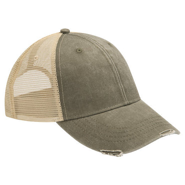 OL102 Adams Distressed Ollie Cap