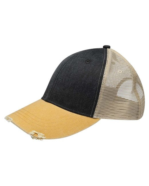 OL102 Adams Distressed Ollie Cap